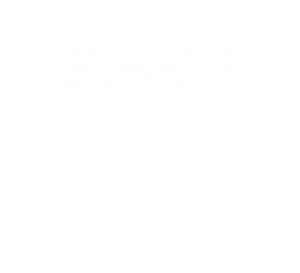 logo ausabe graphisme blanc